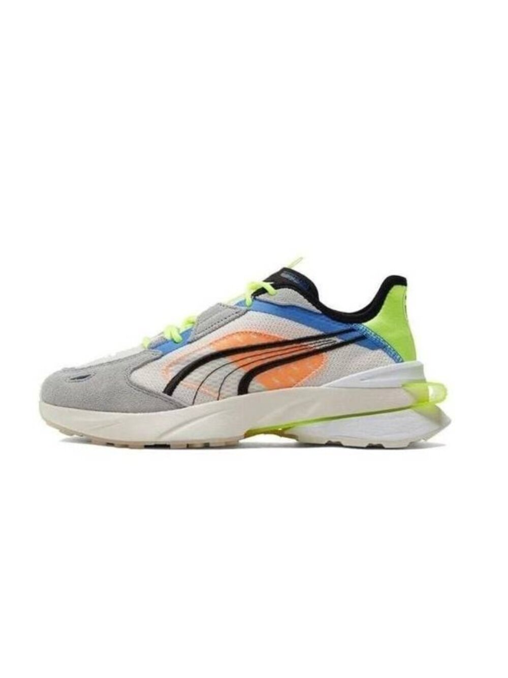 New PUMA Men's Blue Pwrframe Op-1 Abstract 'Nimbus Cloud Alert' Size 8.5